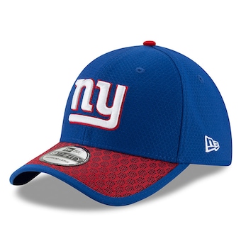 New York Giants New Era Youth 2017 Sideline Official 39THIRTY Flex Hat - Royal