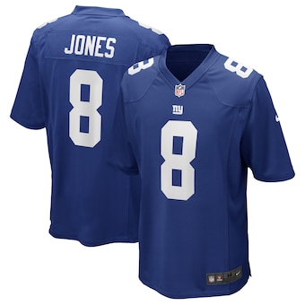 Daniel Jones New York Giants Nike Game Player Jersey - Royal