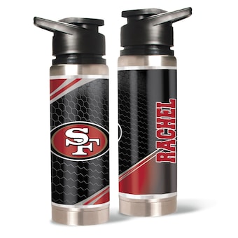 San Francisco 49ers 20oz. Personalized Water Bottle