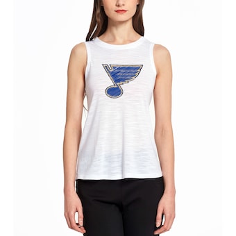 St. Louis Blues Concepts Sport Women's Infuse Knit Tank Top - White