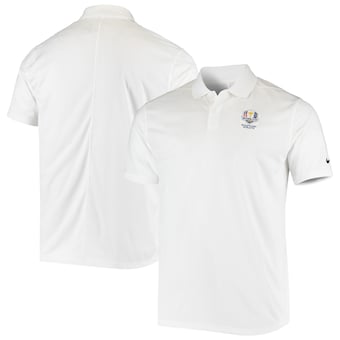 2020 Ryder Cup Nike Victory Solid Logo Performance Polo - White