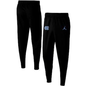 North Carolina Tar Heels Jordan Brand Basketball Spotlight Performance Pants - Black