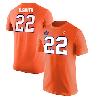 Emmitt Smith Florida Gators Jordan Brand Ring of Honor Jersey T-Shirt - Orange