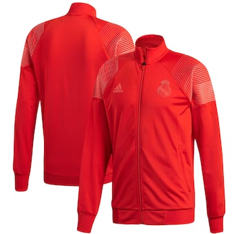 Real Madrid adidas climalite Full-Zip Jacket - Red