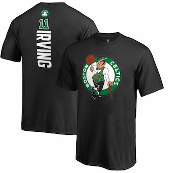 Kyrie Irving Boston Celtics Fanatics Branded Youth Backer Name and Number T-Shirt - Black