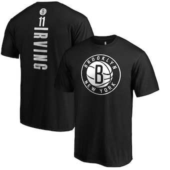 Kyrie Irving Brooklyn Nets Fanatics Branded Big & Tall Playmaker Name & Number T-Shirt - Black