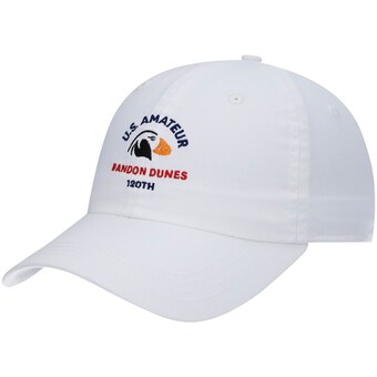 Men's 2020 U.S. Amateur Ahead White Solid Adjustable Hat