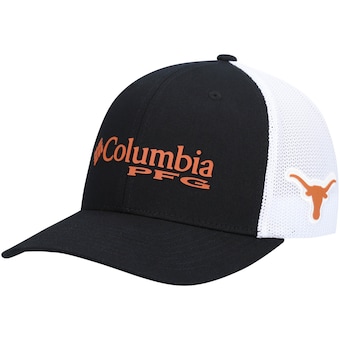 Texas Longhorns Columbia PFG Flex Hat - Black