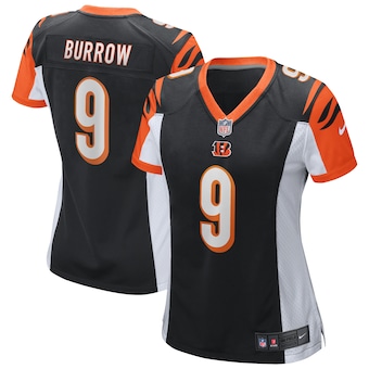 Joe Burrow Cincinnati Bengals Nike Women's 2020 NFL Draft First Round Pick Game Jersey - Black