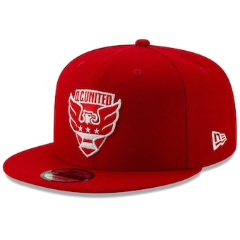 D.C. United New Era Fresh Hook 9FIFTY Snapback Adjustable Hat - Red