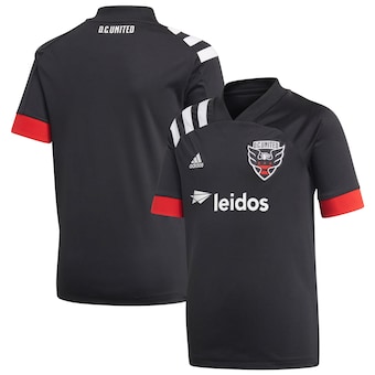 D.C. United adidas 2020 Primary Replica Blank Jersey - Black