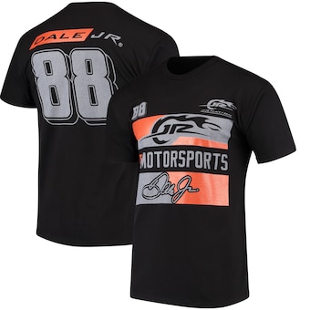 JR Motorsports Name & Number T-Shirt - Black
