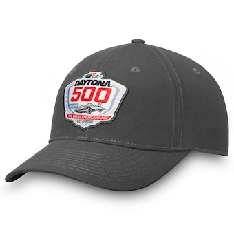 Fanatics Branded 2019 Daytona 500 Slouch Adjustable Hat - Charcoal