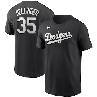 Cody Bellinger Los Angeles Dodgers Nike Name & Number T-Shirt - Black
