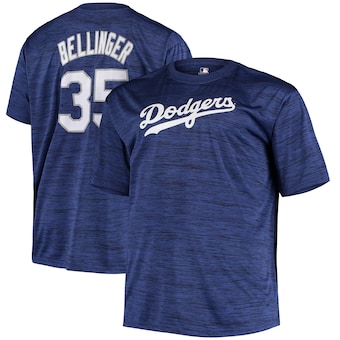Cody Bellinger Los Angeles Dodgers Big & Tall Name & Number T-Shirt - Heathered Royal