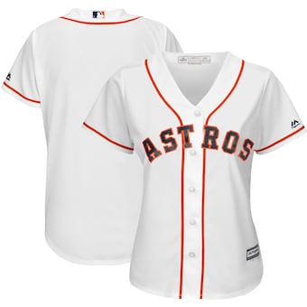 Houston Astros Majestic Women's Cool Base Jersey - White