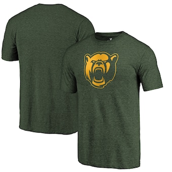 Baylor Bears Auxiliary Logo Tri-Blend T-Shirt - Green