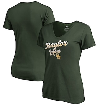 Baylor Bears Fanatics Branded Women's Team Mom T-Shirt - Green