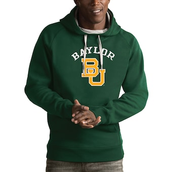 Baylor Bears Antigua Victory Pullover Hoodie - Green
