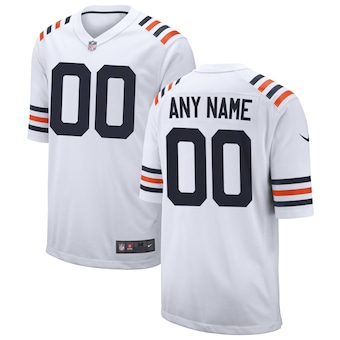 Chicago Bears Nike 2019 Alternate Classic Custom Game Jersey - White