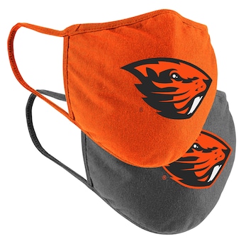 Oregon State Beavers Colosseum Adult Logo Face Covering 2-Pack