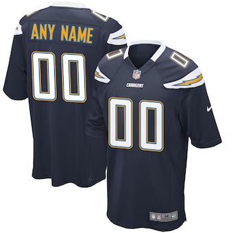 Los Angeles Chargers Nike Youth Custom Game Jersey - Navy
