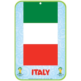 Italy WinCraft 11" x 17" Plastic Sign