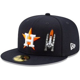 Houston Astros New Era Team Describe 59FIFTY Fitted Hat - Navy