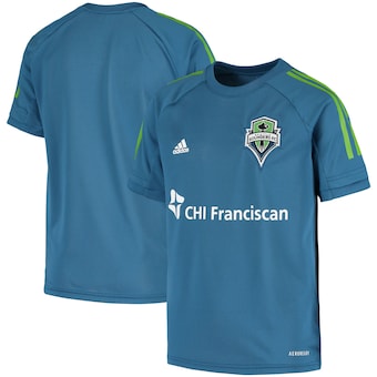 Seattle Sounders FC adidas Youth Training Jersey - Blue