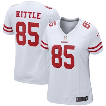 George Kittle San Francisco 49ers Nike Women's Game Jersey - White