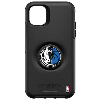 Dallas Mavericks OtterBox Otter + Pop Symmetry Series iPhone Case with Integrated PopSockets PopGrip
