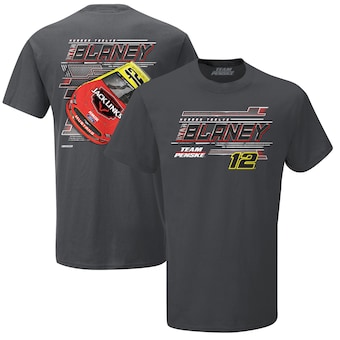 Ryan Blaney Team Penske Steel Thunder T-Shirt - Charcoal