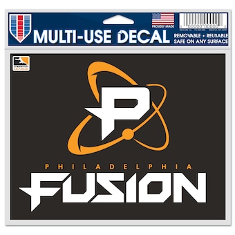 Philadelphia Fusion WinCraft 5" x 6" Car Decal