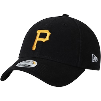 Pittsburgh Pirates New Era Women's Core Classic Twill Team Color 9TWENTY Adjustable Hat - Black