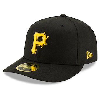 Pittsburgh Pirates New Era Alternate 2 2020 Authentic Collection On-Field Low Profile 59FIFTY Fitted Hat - Black