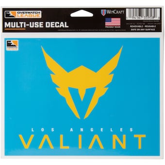 Los Angeles Valiant WinCraft 5" x 6" Multi-Use Decal