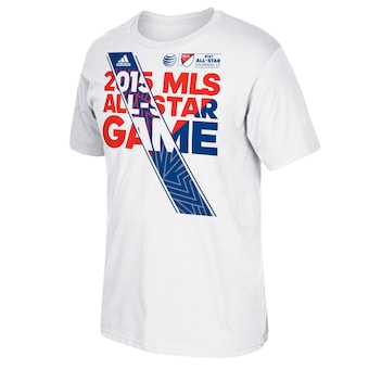 adidas 2015 MLS All-Star Game Lined Sash T-Shirt - White