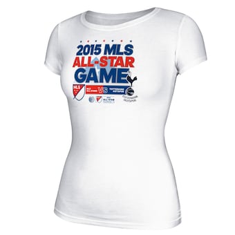 adidas Women's 2015 MLS All-Star Game T-Shirt - White