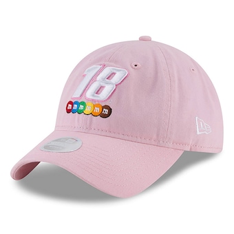 Kyle Busch New Era Women's 9TWENTY Adjustable Hat - Light Pink