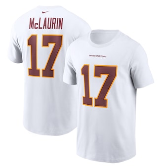 Terry McLaurin Washington Football Team Nike Player Name & Number T-Shirt - White