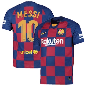 Lionel Messi Barcelona Nike 2019/20 Home Breathe Stadium Replica Jersey - Royal