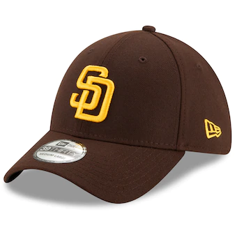 San Diego Padres New Era Team Classic 39THIRTY Flex Hat - Brown