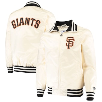 San Francisco Giants Starter The Captain II Full-Zip Jacket - Cream