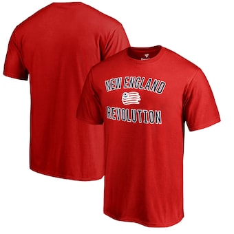 New England Revolution Fanatics Branded Victory Arch T-Shirt - Red
