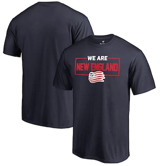 New England Revolution Fanatics Branded We Are T-Shirt - Navy