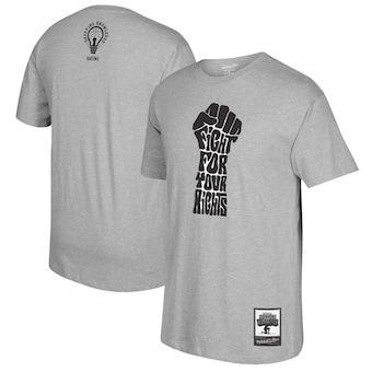 Kareem Abdul-Jabbar Mitchell & Ness Social Justice Warrior T-Shirt - Gray