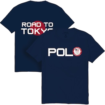 Team USA Polo Ralph Lauren 2020 Summer Olympics One Year Out T-Shirt - Navy