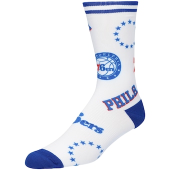 Philadelphia 76ers Panel Crew Socks
