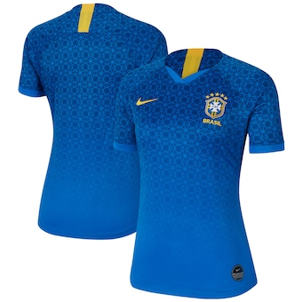 Brazil Women's National Team Nike Women's 2019 Away Replica Jersey - Blue