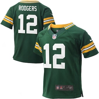 Aaron Rodgers Green Bay Packers Nike Toddler Game Jersey - Green